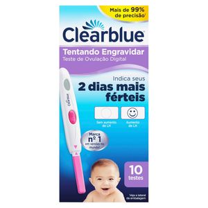 Teste De Ovulação Digital Clearblue - 10 unidades