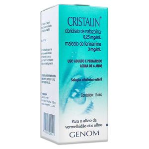 Cristalin Solução Oftalmológica 15ml
