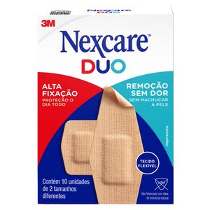 Curativo Nexcare Duo Variados 10 Unidades