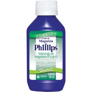 Leite De Magnésia Phillips Hortelã 120ml