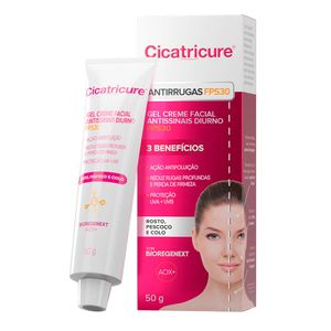 Creme Gel Antissinais Cicatricure FPS 30 Diurno 50g