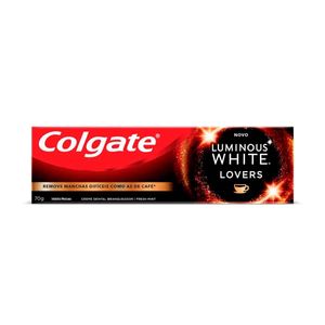 Creme Dental Colgate Luminous White Lovers Manchas de Café 70g