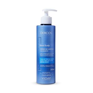 Vichy Dercos Sensi Scalp Creme Limpeza Calmante 300ml