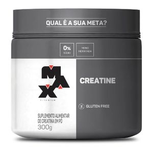 Creatina Max Titanium 300g Monohidratada