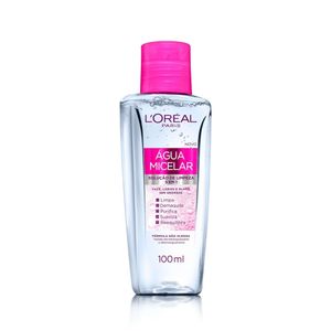 Água Micelar L'Oréal Paris Solução de Limpeza 5 em 1 100ml