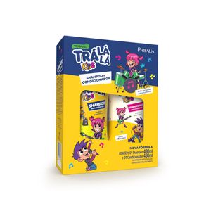 Shampoo + Condicionador Tra La La Kids sem Embaraço 480ml