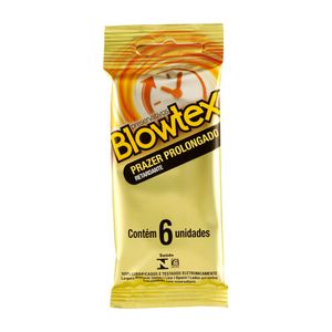 Preservativo Blowtex Retardante 6 Unidades