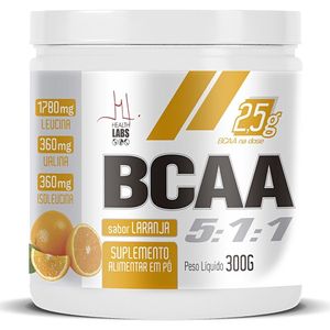 BCAA 5/1/1 Powder Health Labs Laranja 300g