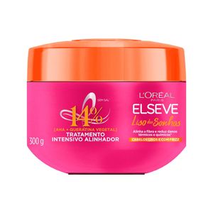 Creme de Tratamento Elseve Liso dos Sonhos Liquid Hair 300g
