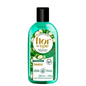 Loção Hidratante Flor de Ype Água de Coco e Aloe Vera 200ml