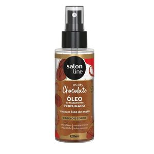 Óleo+sérum Tratamento Salon Line Multy Chocolate 120ml