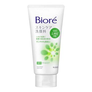 Sabonete de Limpeza Facial Bioré Wash Acne Care 130g