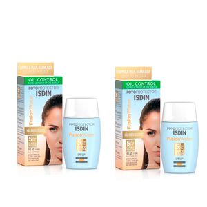 Isdin Fusion Water FPS60 30ml - Kit com 2