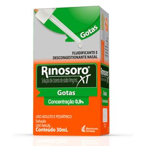 Rinosoro XT 0,9% Gotas 30ml