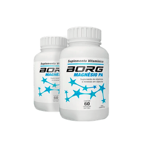 Kit Borg Magnésio 120 Cápsulas