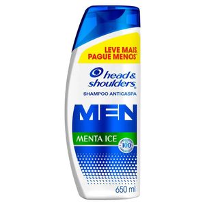 Shampoo Anticaspa Head & Shoulders Menta Ice 650ml
