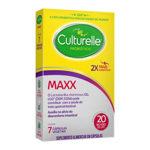 Suplemento Alimentar Culturelle Probiótico Maxx 7 Cápsulas