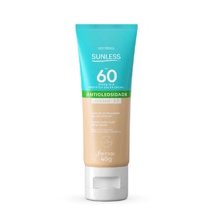 Protetor Solar Facial Sunless FPS60 Com Cor 3.0 40g