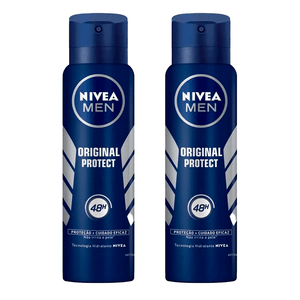 Kit 2 DES NIVEA AERO 150ML ORIGINAL PROT cada