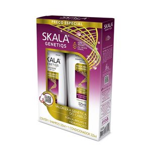Shampoo+Condicionador Skala Genetiqs Força e Brilho 325ml