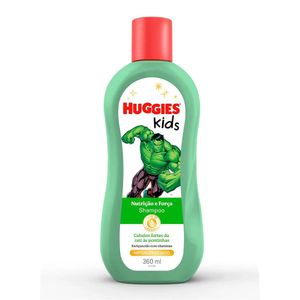 Shampoo Huggies Kids Incrível Hulk Nutrição e Força 360ml