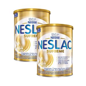 Kit 2 Neslac Supreme Composto Lácteo 800g
