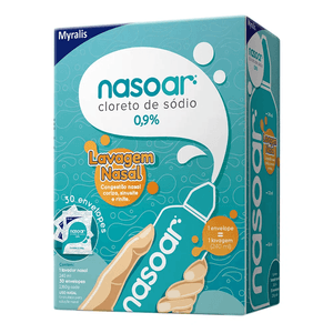 Nasoar 30 Envelopes+Frasco