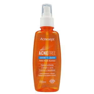 Sabonete Líquido Acnesept Acnefree Pele Oleosa 150ml