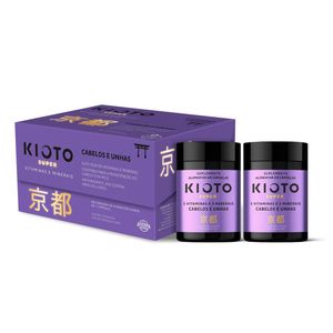 Kioto Super Cabelo e Unha 30+30 Cápsulas