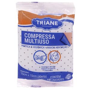 Compressa Triane Multiuso Não Aderente 10 Unidades