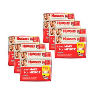 KitToalha Umedecida Huggies Disney Baby Supreme Care 1152 Unidades