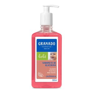 Sabonete Líquido Infantil Glicerina Granado Calêndula 500ml