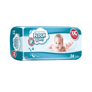 Fralda Descartável Flock Baby XXG 34 Unidades
