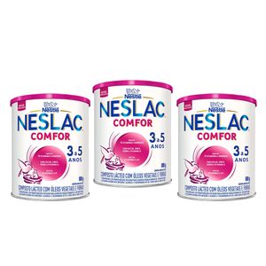 Kit com 3 Neslac Comfor Composto Lácteo 800g