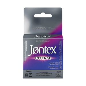 Preservativo Jontex Intense 2 Unidades