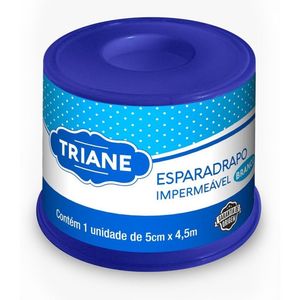 Esparadrapo Triane Impermeável 5,0cmX4,5m Branco