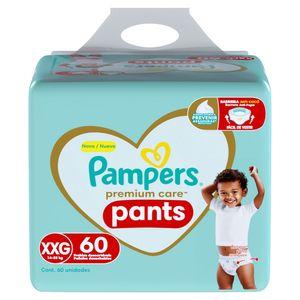 Fralda Descartável Pampers Premium Care Pants XXG 60 Unidades