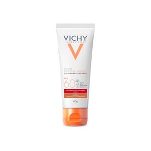 Protetor Solar Facial Vichy UV Pigment Control Com Cor 4.0 fps 60 40g