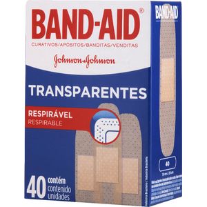 Curativos Band Aid Johnson & Johnson Regular 40 Unidades