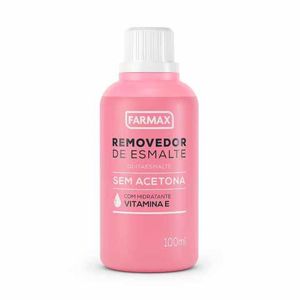 Removedor De Esmalte Farmax Sem Acetona 100ml