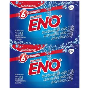 Sal de Fruta Eno Tradicional com 2 Unidades 5g