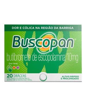 Buscopan com 20 drágeas