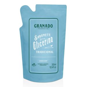 Sabonete Granado Glicerina Tradicional líquido 300ml Refil