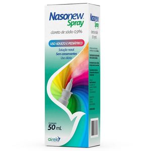 Nasonew Airela 0,9% Solução Nasal Em Spray 50ml