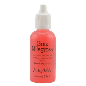 Gota Milagrosa Natty Vida Para Rachaduras Nos Pés com 30ml