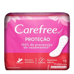 Protetor Diário Carefree Neutralize com 15 Unidades