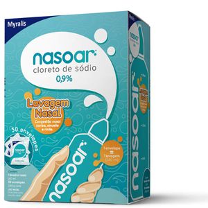 Nasoar Myralis solução Para Lavagem Nasal com 30 envelopes +frasco