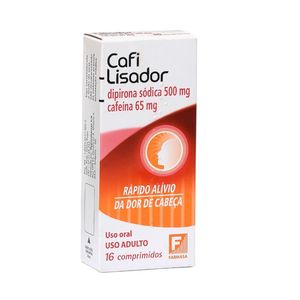 Cafilisador Farmasa com 16 comprimidos