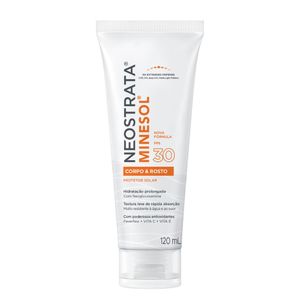 Protetor Solar  Neostrata Minesol Para Corpo E Rosto Fps 30 120ml