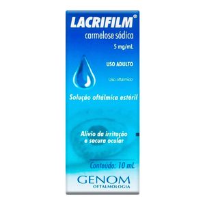 Lacrifilm União Química Colírio com 10ml